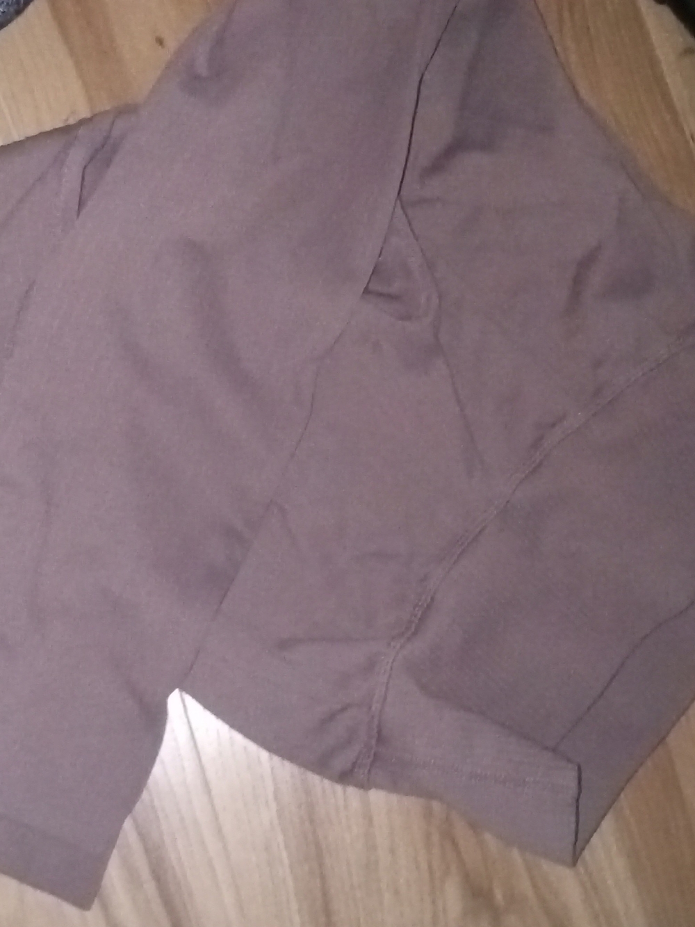 H&M Ribbed Knit Taupe Stretch Leggings - Picture 3 of 5